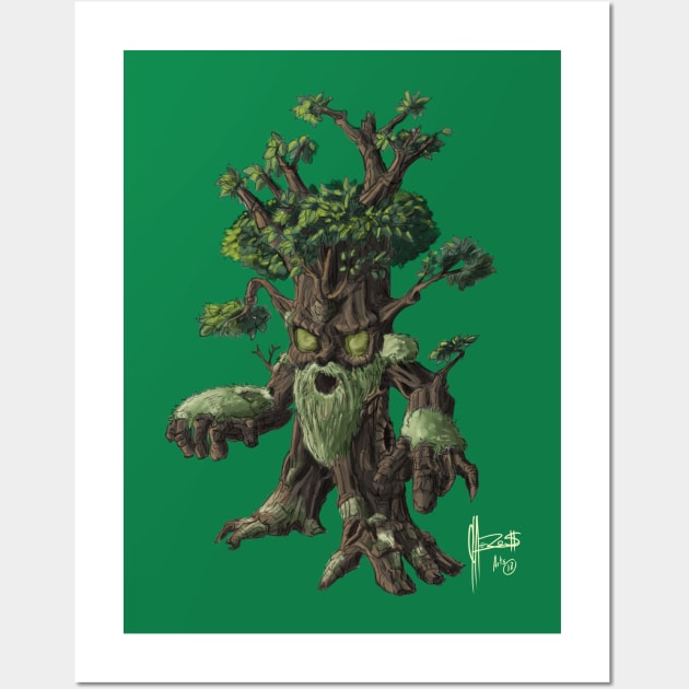 treebeard Wall Art by Chaeros Arts